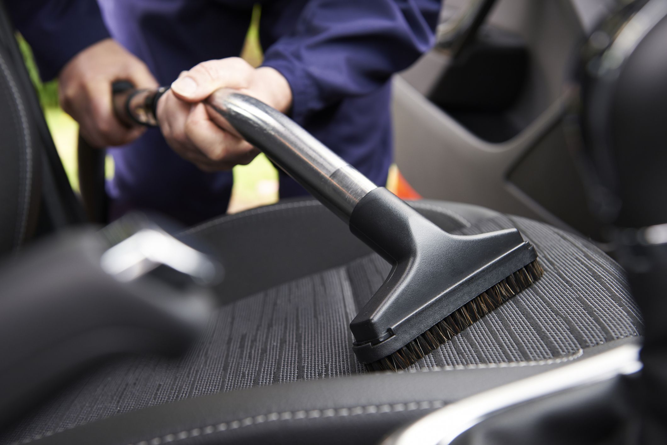 Car carpet cleaning